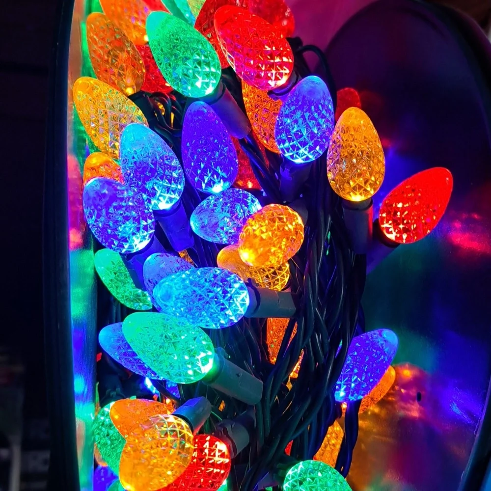 Home Accents Holiday 150 LED C6 Multi-Color String Lights